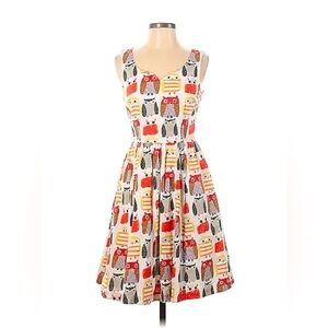 Modcloth owl print dress by Bea & Dot